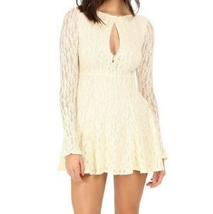 Free People:Teen Witch Lace Dress in Cream